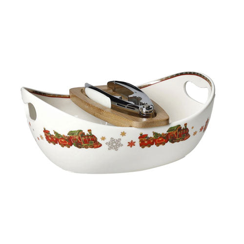 CIOTOLA PORTA NOCI OVALE "CHRISTMAS" 89926 BRANDANI