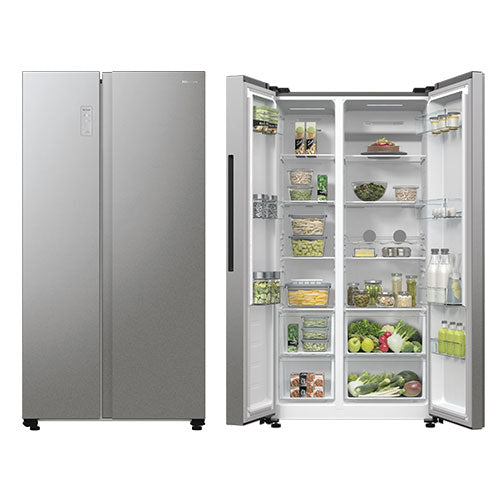 FRIGO COMBINATO LIBERA INSTALLAZIONE INOX RS711N4ACE HISENSE #cat
