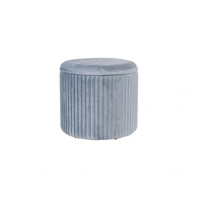 POUF CON COPERCHIO - LEON - GRIGIO POUF CON COPERCHIO - LEON - GRIGIO