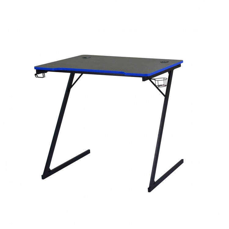 SCRIVANIA - GAMING FLAME - NERO-BLU SCRIVANIA - GAMING FLAME - NERO-BLU