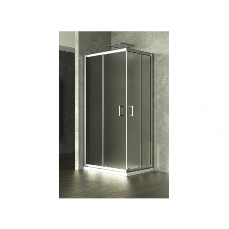 BOX DOCCIA - LINEA EGO 2.0 - 80 X 80 CM - PIUMATO - FERIDRAS