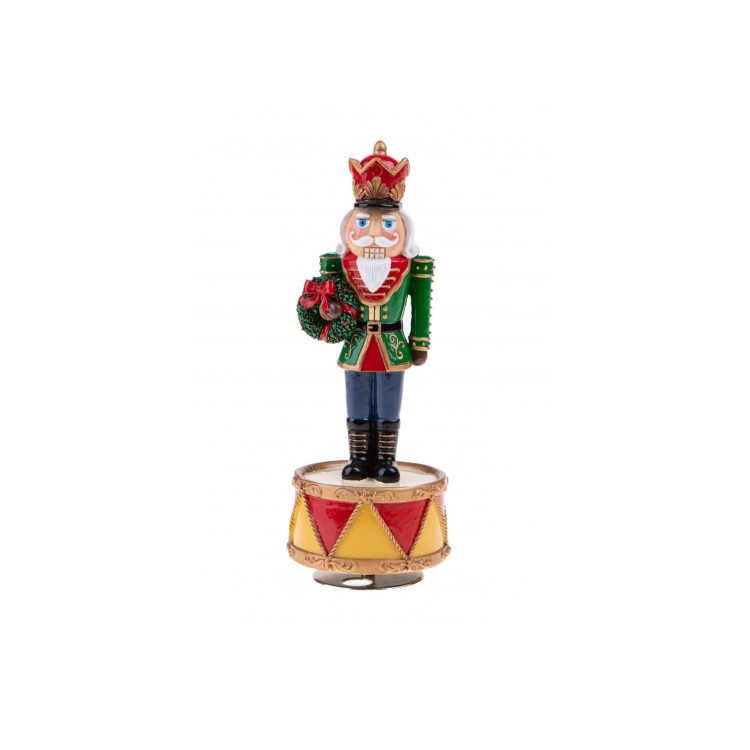 CARILLON - LO SCHIACCIANOCI - VERDE - 22 CM - BRANDANI