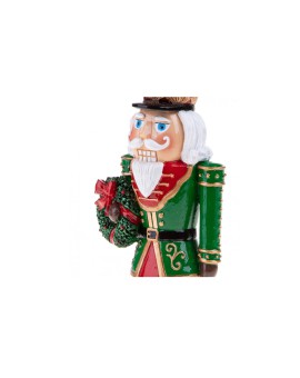 CARILLON - LO SCHIACCIANOCI - VERDE - 22 CM - BRANDANI