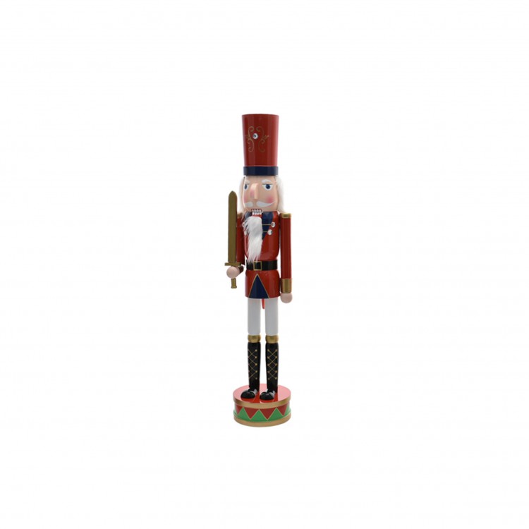 SCHIACCIANOCI - RED HAT - 55 CM - NATALUNA SCHIACCIANOCI - RED HAT - 55 CM - NATALUNA