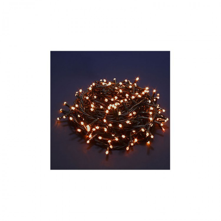 SERIE LUCI - 300 LED - 15 X 5 MT - ESTERNO - BIANCO CALDO - NATALUNA SERIE LUCI - 300 LED - 15 X 5 MT - ESTERNO - BIANCO CALDO - NATALUNA