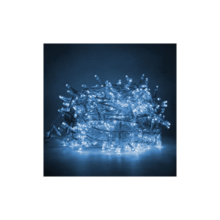 SERIE LUCI - 500 LED - 25 X 5 MT - ESTERNO - AZZURRO - NATALUNA