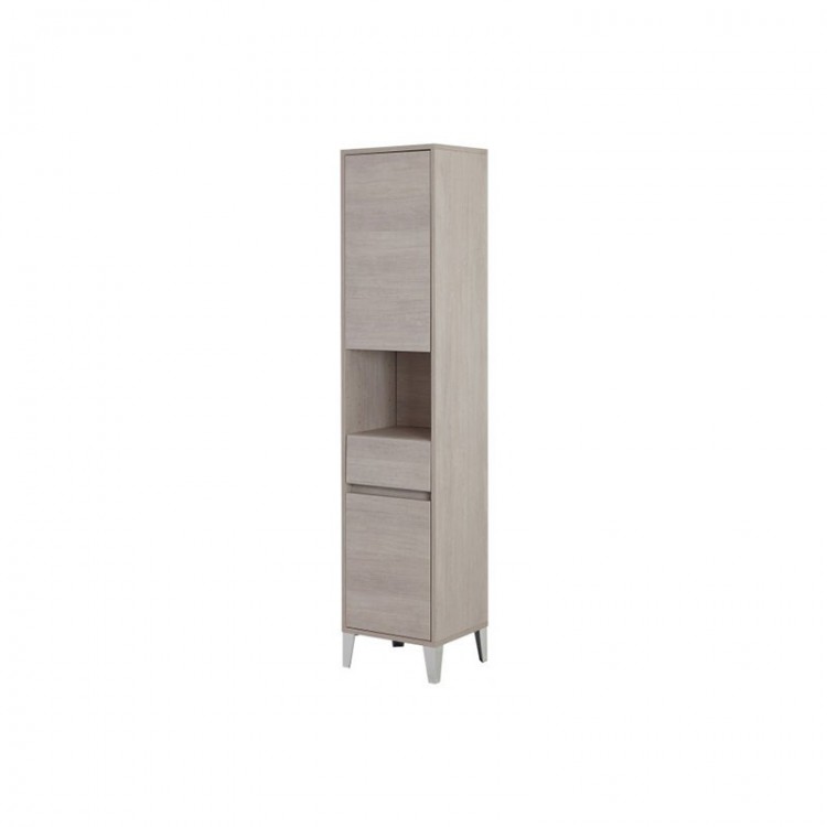COLONNA PORTA ASCIUGAMANI - 2 ANTE 1 CASSETTO - ROVERE CHIARO - LINEA MONDO - FERIDRAS COLONNA PORTA ASCIUGAMANI - 2 ANTE 1 CASSETTO - ROVERE CHIARO - LINEA MONDO - FERIDRAS