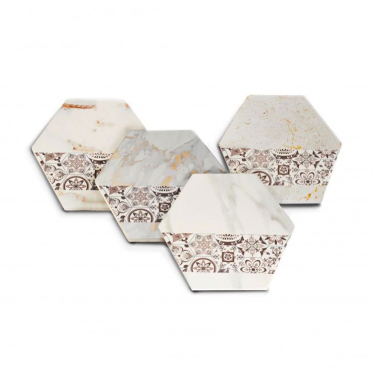 SOTTOPENTOLA - ESAGONALE - MARBLE