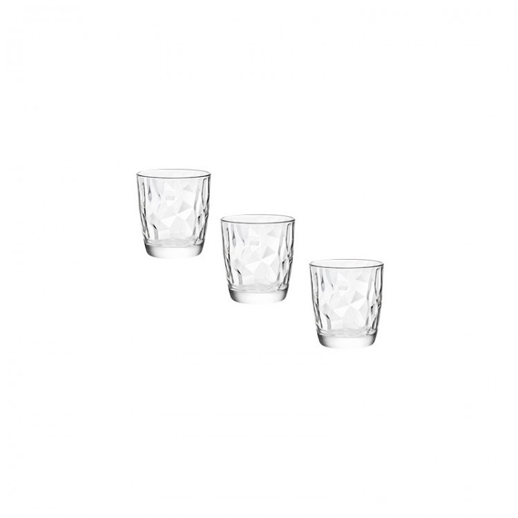 BICCHIERE - SET 3 PEZZI - ACQUA - DIAMOND - BORMIOLI ROCCO BICCHIERE - SET 3 PEZZI - ACQUA - DIAMOND - BORMIOLI ROCCO