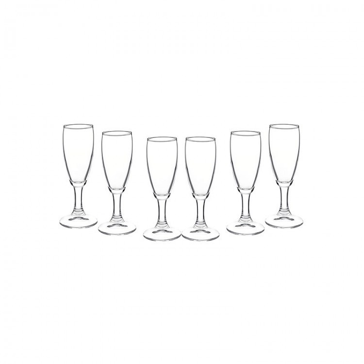 CALICE FLUTE - SET 6 PEZZI - CALYPSO - BORMIOLI ROCCO