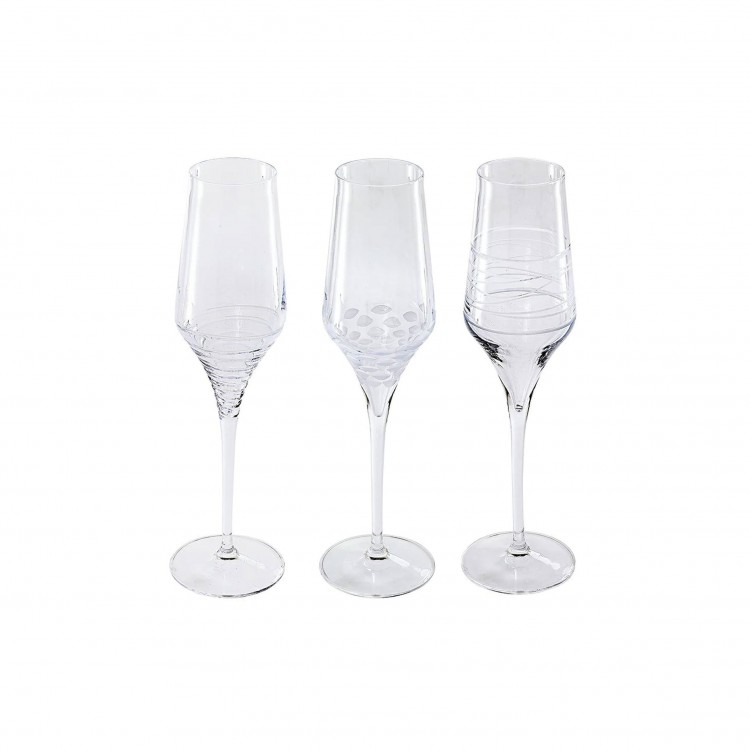 CALICE FLUTE - SET 6 PEZZI - CONTESSA - VILLA ALTACHIARA
