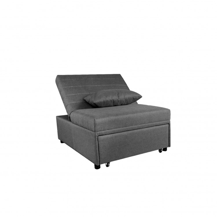 POLTRONA LETTO - COOKIE STRIP - 80 - GREY POLTRONA LETTO - COOKIE STRIP - 80 - GREY