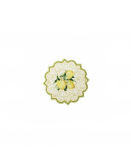SOTTOBICCHIERI - SET 4 PEZZI - I LIMONI - BRANDANI