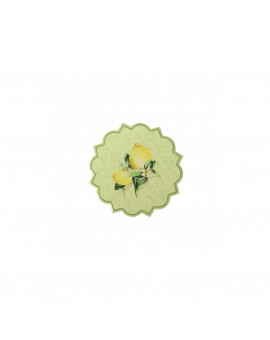 SOTTOBICCHIERI - SET 4 PEZZI - I LIMONI - BRANDANI