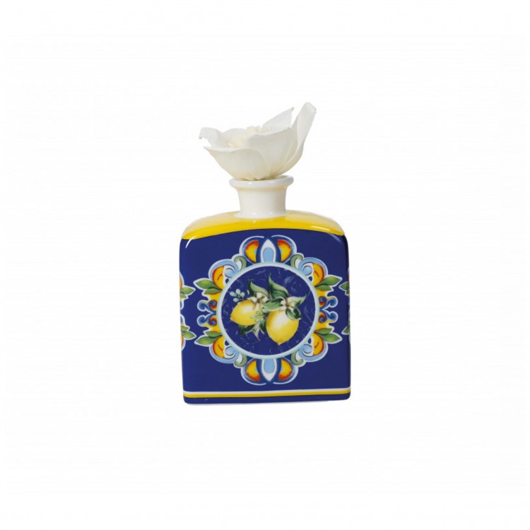 DIFFUSORE DI FRAGRANZA - BLU - CITRUS - PORCELLANA - BRANDANI