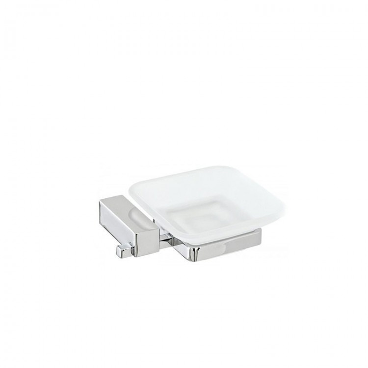 PORTA SAPONE - CROMO VETRO - LINEA UNICA - FERIDRAS PORTA SAPONE - CROMO VETRO - LINEA UNICA - FERIDRAS