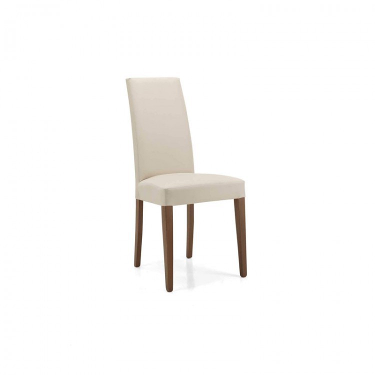 SEDIA - DENVER - PIEDE NOCE - BEIGE