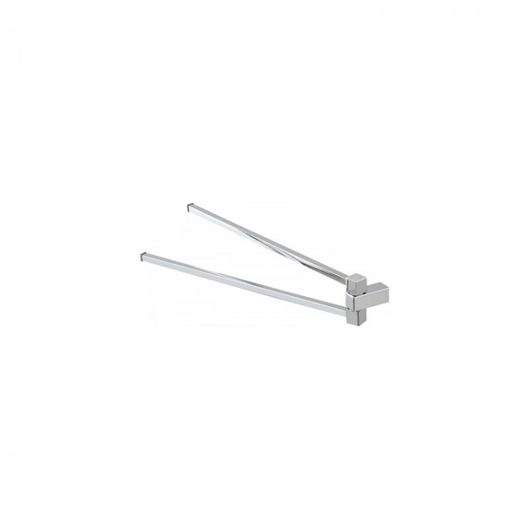 PORTA ASCIUGAMANI A SNODO - CROMO - 39 CM - LINEA UNICA - FERIDRAS PORTA ASCIUGAMANI A SNODO - CROMO - 39 CM - LINEA UNICA - FERIDRAS