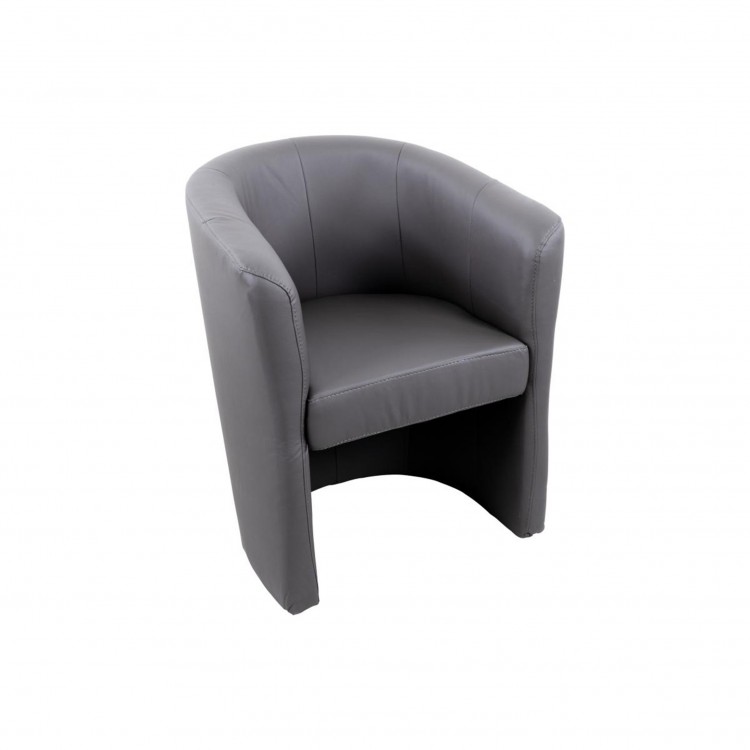 POLTRONA - LUNA - ECOPELLE - ANTRACITE POLTRONA - LUNA - ECOPELLE - ANTRACITE