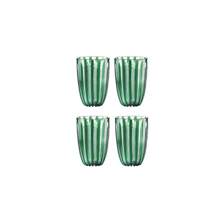 BICCHIERE ACQUA - SET 4 PEZZI - SMERALDO - DOLCE VITA - GUZZINI