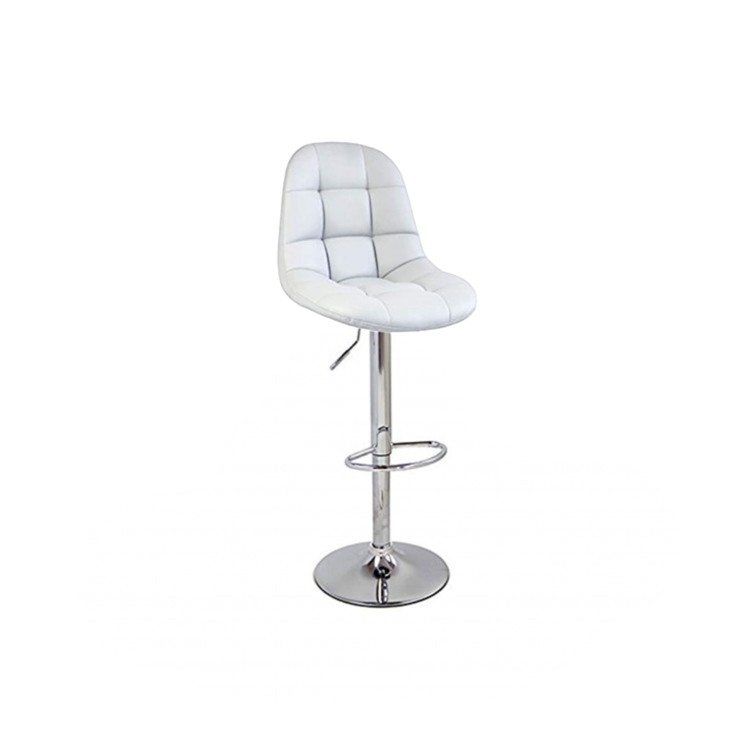 SGABELLO - BAR BIG - BASE LARGA - BIANCO