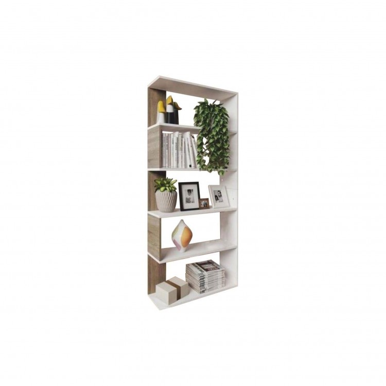 LIBRERIA - BIANCO-ROVERE - LUNA LIBRERIA - BIANCO-ROVERE - LUNA