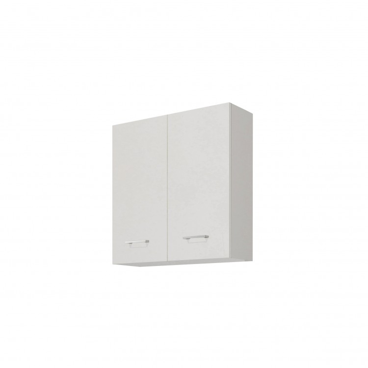 PENSILE - 2 ANTE - 70 CM - BIANCO LUCIDO