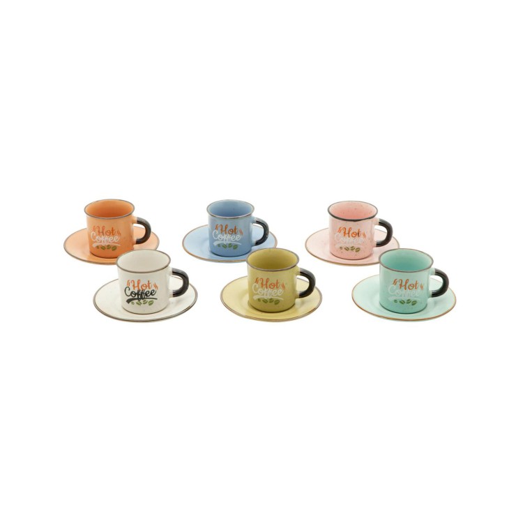 TAZZA DA CAFFÈ - SET 6 PEZZI - HOT COFFEE TAZZA DA CAFFÈ - SET 6 PEZZI - HOT COFFEE