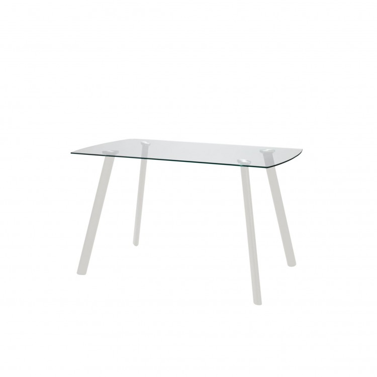 TAVOLO - 130 X 75 X 75 CM - MAURA - BIANCO TAVOLO - 130 X 75 X 75 CM - MAURA - BIANCO