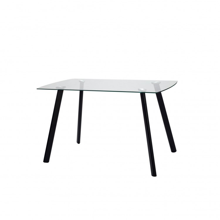 TAVOLO - 130 X 75 X 75 CM - MAURA - NERO TAVOLO - 130 X 75 X 75 CM - MAURA - NERO