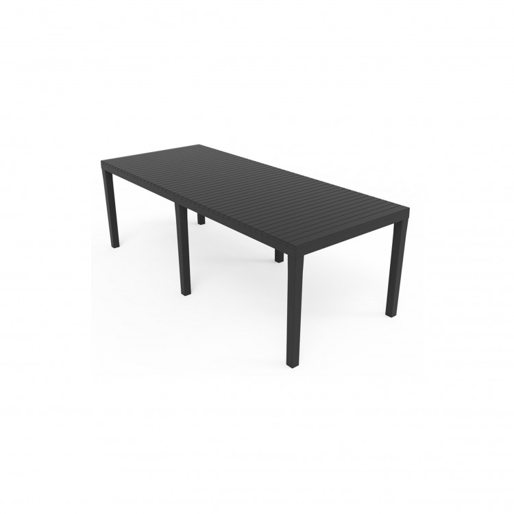 TAVOLO - INDO - 220 X 90 X H 72 CM - ANTRACITE