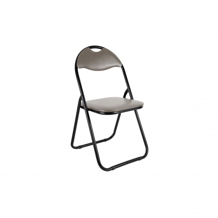 SEDIA - PIEGHEVOLE - PVC - TORTORA SEDIA - PIEGHEVOLE - PVC - TORTORA