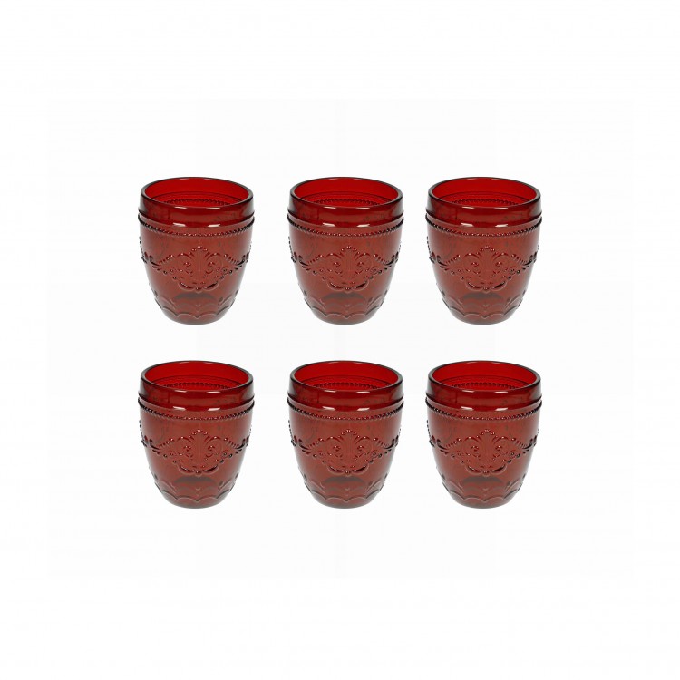 BICCHIERE - SET 6 PEZZI - ROUGE - BRANDANI BICCHIERE - SET 6 PEZZI - ROUGE - BRANDANI