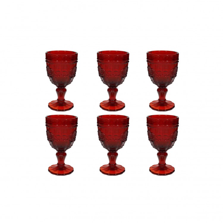 CALICE - SET 6 PEZZI - ROUGE - BRANDANI CALICE - SET 6 PEZZI - ROUGE - BRANDANI