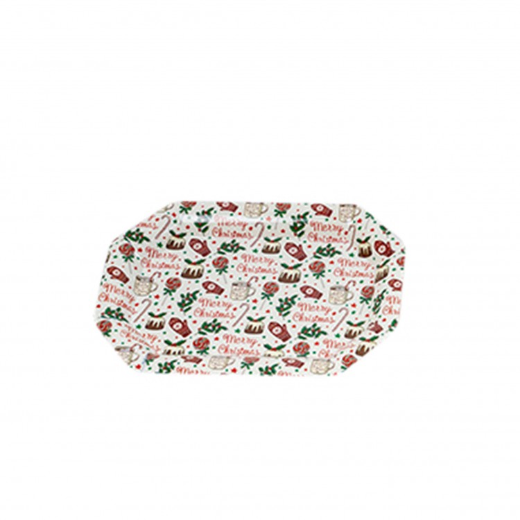 VASSOIO - MELAMINA - MERRY CHRISTMAS - 45,5 X 32 CM - NATALUNA VASSOIO - MELAMINA - MERRY CHRISTMAS - 45,5 X 32 CM - NATALUNA