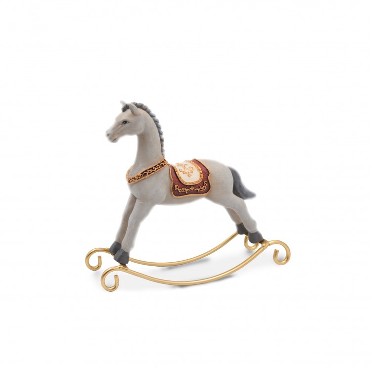 CAVALLO A DONDOLO DECORATIVO - 20 X 22 CM CAVALLO A DONDOLO DECORATIVO - 20 X 22 CM