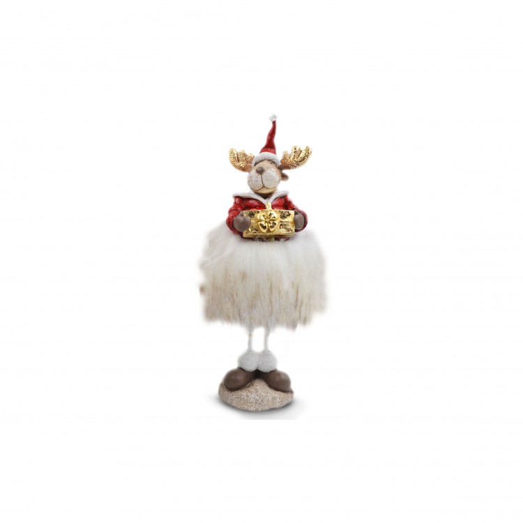 RENNA - ORO-ROSSO - 31 CM RENNA - ORO-ROSSO - 31 CM