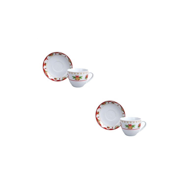 TAZZA COLAZIONE - SET 2 PEZZI - CHALET - VILLA ALTACHIARA
