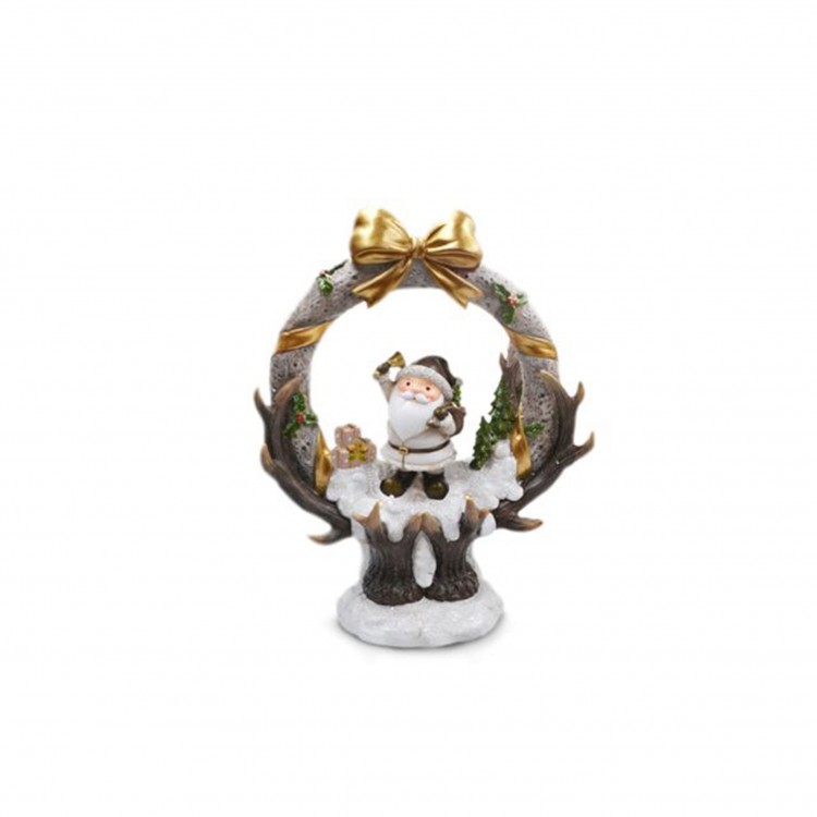 BABBO NATALE - IN GHIRLANDA
