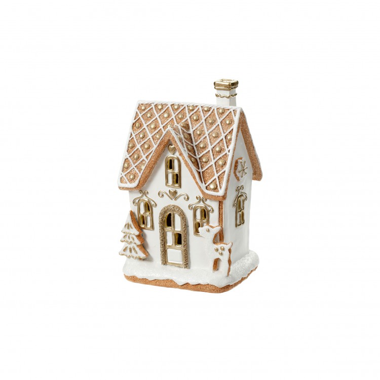 CASETTA CON LED - PICCOLO - GINGERBREAD - VILLA ALTACHIARA CASETTA CON LED - PICCOLO - GINGERBREAD - VILLA ALTACHIARA