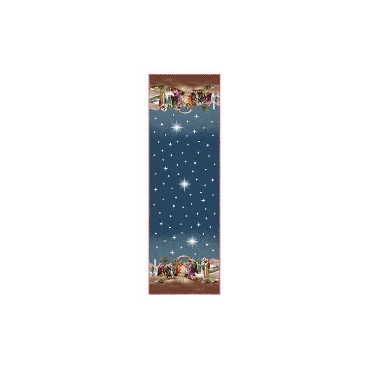 RUNNER NATALIZIO - 45 X 140 CM - MAGIA - VINGI
