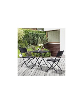 SEDIA PIEGHEVOLE - WOOD - ANTRACITE