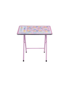 TAVOLO E SEDIA - SET 2 PEZZI - BABY - ROSA - STELLE