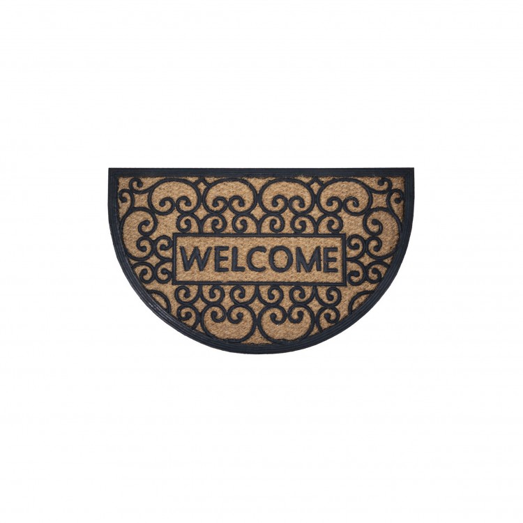 ZERBINO - MEZZA LUNA - 40 X 60 CM - WELCOME ZERBINO - MEZZA LUNA - 40 X 60 CM - WELCOME