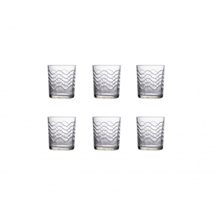 BICCHIERE - SET 6 PEZZI - ACQUA - WAVE