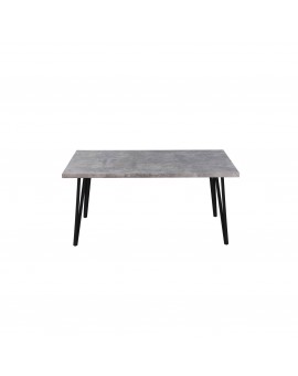 TAVOLO - MDF - 160 X 90 CM - LEESE - GRIGIO