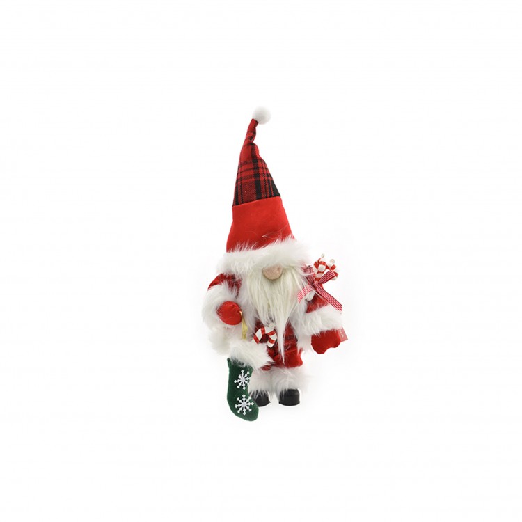 BABBO NATALE - ELFO - 120 CM - ROSSO - NATALUNA