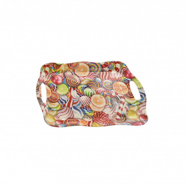 VASSOIO - MELAMINA - CHRISTMAS CANDY - 34 X 23 CM - NATALUNA VASSOIO - MELAMINA - CHRISTMAS CANDY - 34 X 23 CM - NATALUNA