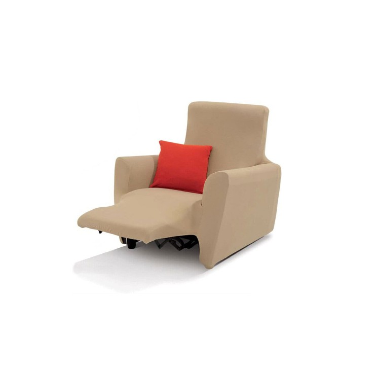 COPRIPOLTRONA RELAX - SOFA EASY LONG - AMBRO - BEIGE