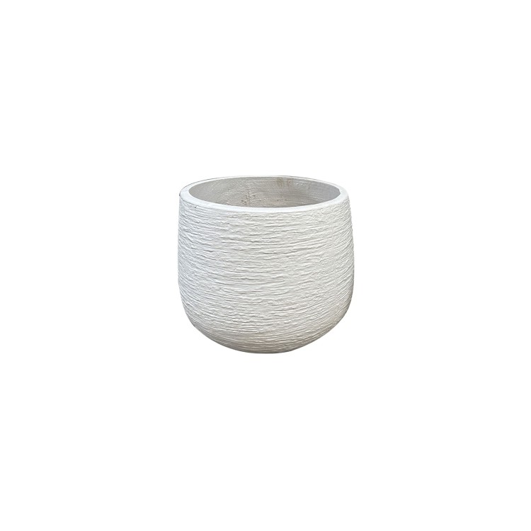 VASO - CLAY - 37 CM - CASPÓ - BIANCO VASO - CLAY - 37 CM - CASPÓ - BIANCO